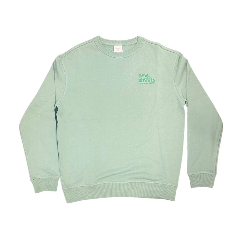 Premium Womens Cotton Crew Neck - Sage