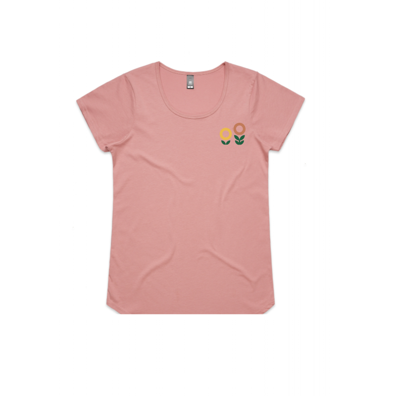 Ladies Mali Tee - Rose