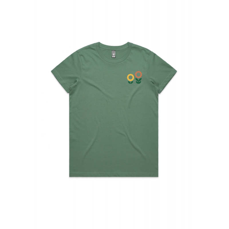 New Shoots Maple T-shirt Sage