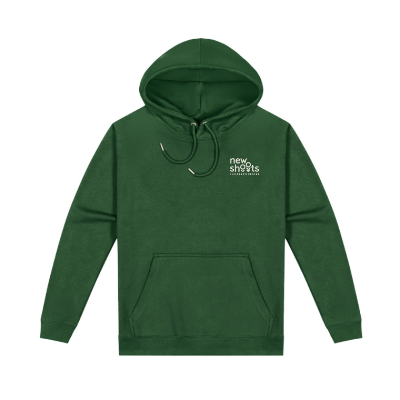 New Shoots Origin Hoodie - Bottle Green