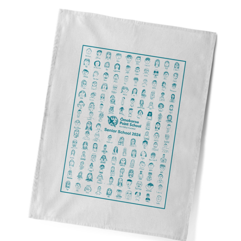 Ōmokoroa Senior School Tea Towel