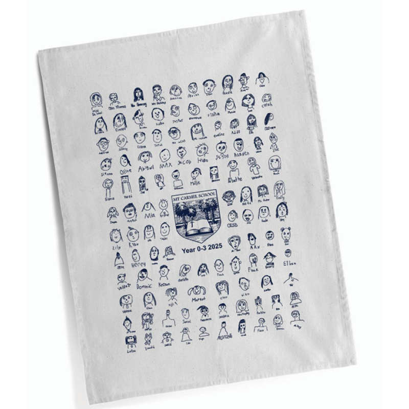 Mt Carmel 0-3 Tea Towel Mt Carmel 0-3 Tea Towel
