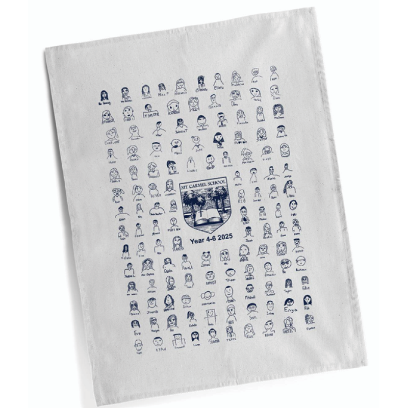Mt Carmel 4-6 Tea Towel Mt Carmel 4-6 Tea Towel