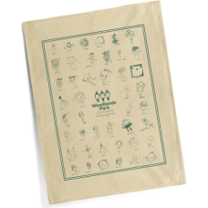 Woodlands Park Tea Towel - Single