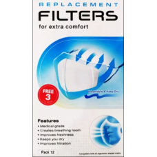 Mask  Filters - Box of 12