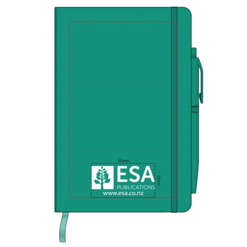 Omega Notebook with Pen 