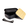 Bamboo Fibre Lunch Box and Cutlery Set 