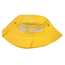 Central Kids Bucket hats - Yellow Central Kids Bucket hats - Yellow