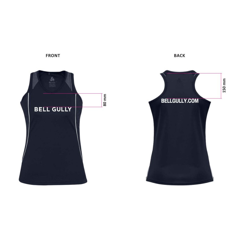 Ladies Razorback Singlet 
